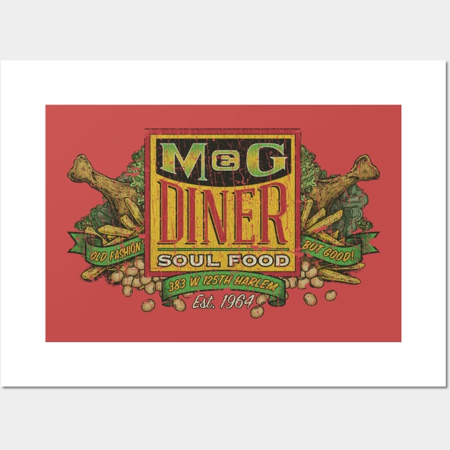 M&G Diner Soul Food 1964 Wall Art by JCD666